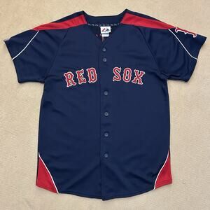 Majestic Boston Red Sox David Ortiz 2008 MLB Baseball Jersey Small
